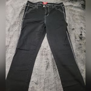 Dickies women's jeans, black